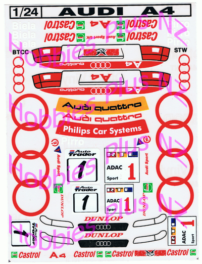 JK Audi A4 Decals JK 7173ST