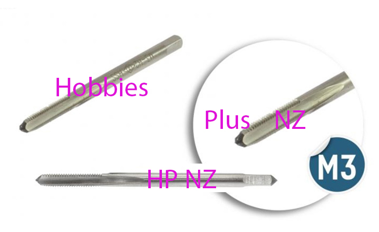 Scaleauto M3 Tap for Threading in HSS Steel  SC-5092C