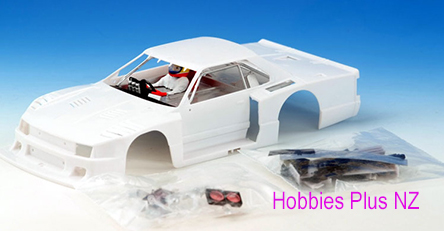 Racer Sideways Nissan Skyline Turbo C - white body Kit  RC-SWBNS
